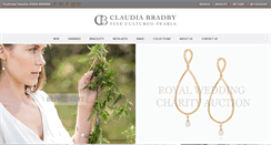 Desktop Screenshot of claudiabradby.com